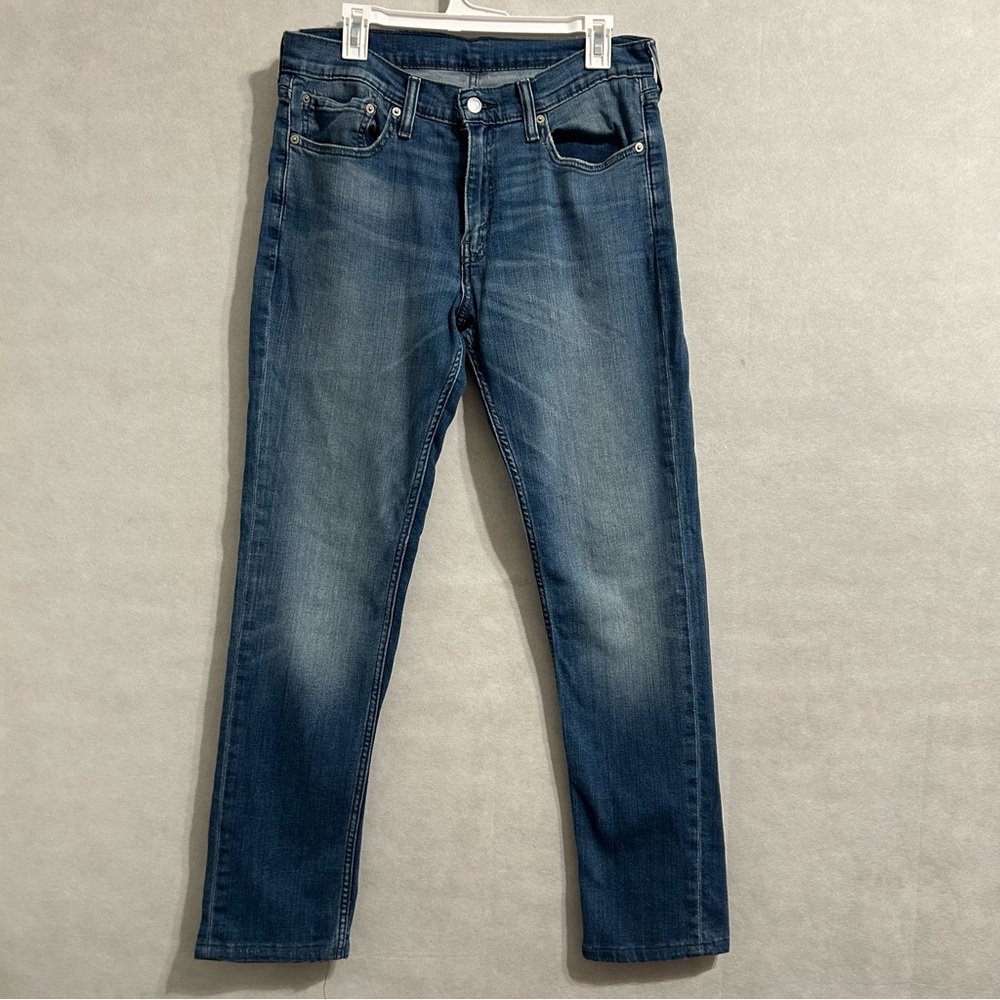 Levi's Men's Slim Fit Blue Jeans 511 33x34 blue jeans - Picture 2 of 5